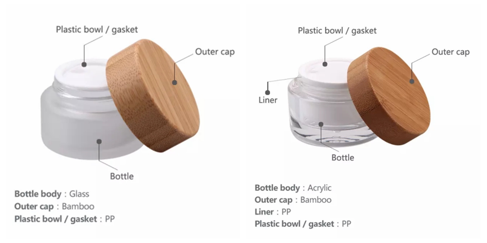 bamboo cream bottle bamboo cream bottle