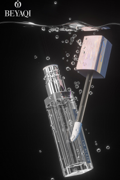 pink lip gloss tube cosmetic packaging