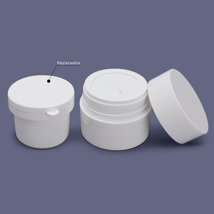 double layer cream jars double layer cream jars