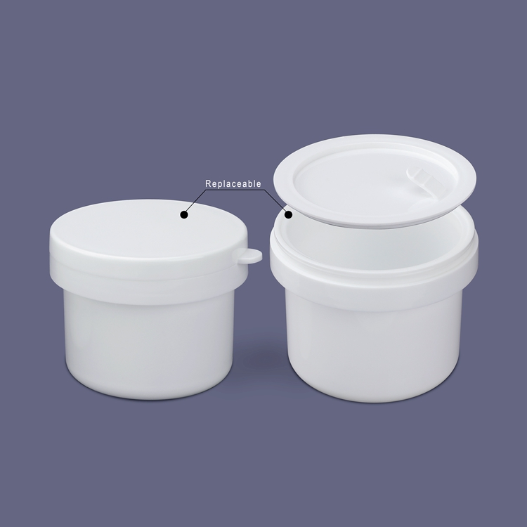 double layer cream jars double layer cream jars