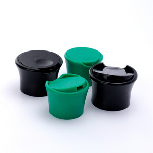 Wholesale Press Cap 32mm,Custom Color 24mm 32mm Press Plastic Flip Top Disc Top Cap for Shampoo Bottle