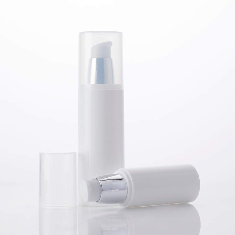 Wholesale Plastic 15 Ml Airless Lotion Pump Bottle 50ml Airless Pump Bottle for Cosmetic Packaging