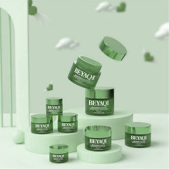 Cosmetic Empty Cream Wholesale Colorful 15g 20g Eco Friendly Jar Cosmetic Packaging Cosmetics Glass Jars