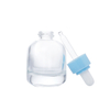 Factory Hot Selling 30ml Empty Clear Serum Container Glass Bottle Dropper Clear Serum Glass Dropper Bottle