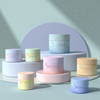 Eco Friendly Factory Wholesale Glass Cosmetic 20g 30g Colored Glass Cosmetic Jars Cream Jars Luxury
