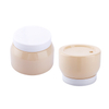 Empty Cosmetic Eye Cream Container Luxury PET 100ml Cream Jar with Lid Cosmetic Containers