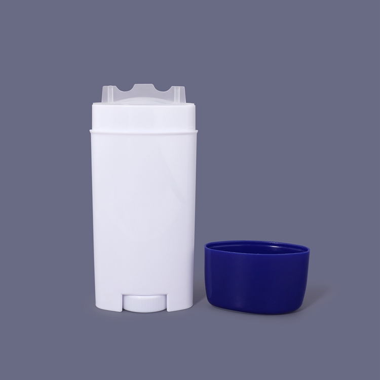 Personal Manufacturer Wholesale 65g 75g Plastic Deodorant Bottle,Deodorant Stick Bottle,White Cosmetic Deodorant Bottle