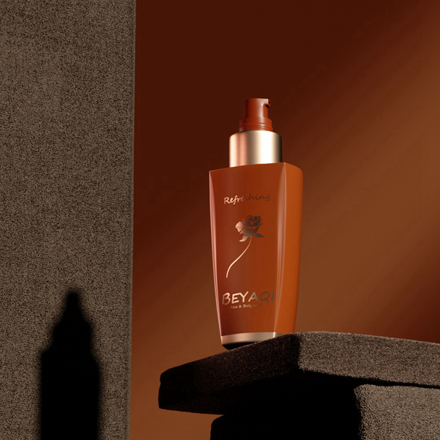 Luxury Empty Unique Shape Cosmetic Bottle Glass,serum Cosmetic Glass Bottle Thick Bottom,glass Cosmetics Cream Bottle