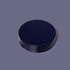 Wholesale Plastic Cosmetics Packaging Black Round Compact 15g Three Layer Powder Case Blusher Concealer Foundation Case