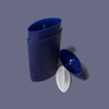 50g Pp Oval Shape Plastic Gel Empty Deodorant Stick Container,plastic Black Cosmetic Deodorant Tube Stick Containers