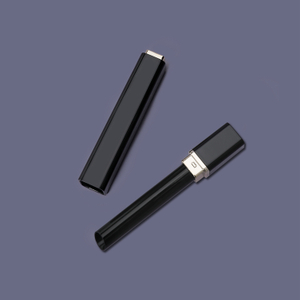 High Quality Slim Lip Balm Container Cosmetic Packaging Square White Black Thin Lipstick Tube 