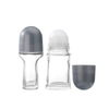 Promotion 50ml Roll on Glass Bottle,Deodorant Roll on Bottle Glass Refillable,Deodorant Glass Roll on Bottle