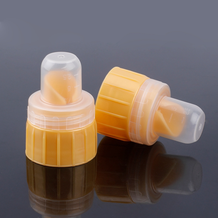 Wholesale Private Label PP Manufacture 38mm Double Wall Liquid Screw Plastic PCR Laundry Detergent Cap,Laundry Detergent Bottle Cap