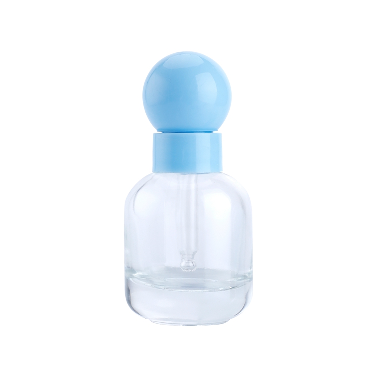 Factory Hot Selling 30ml Empty Clear Serum Container Glass Bottle Dropper Clear Serum Glass Dropper Bottle