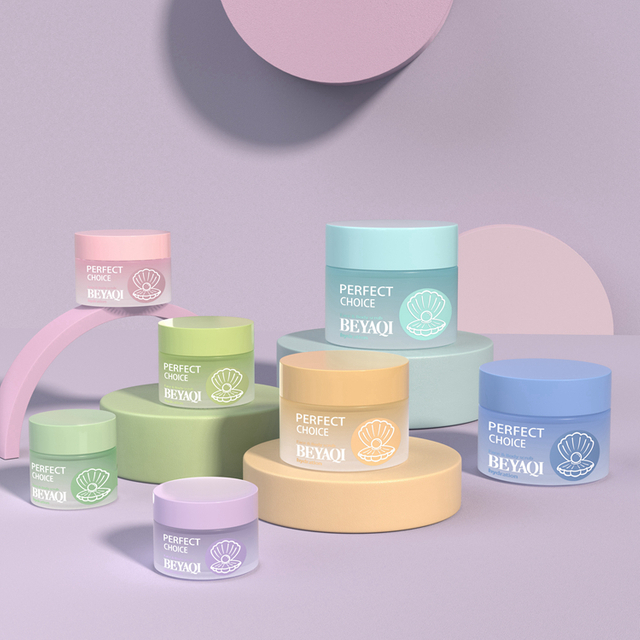 Skin Care Packaging Glass High Quality Luxury 15g 20g Glass Cosmetic Jars Eco Friendly Jar for Cosmetics