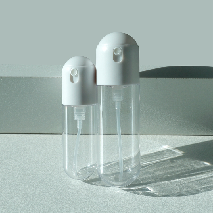 30ml 50ml Plastic Clear Mini Portable Fine Mist Sprayer Hand Sanitizer Facial Mist Spray Bottle