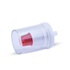 Cosmetic 18mm White Red Treatment 18/410 Cosmetic Lotion Pump Cream Pump with Cap,skincare Packaging Treatment Pump