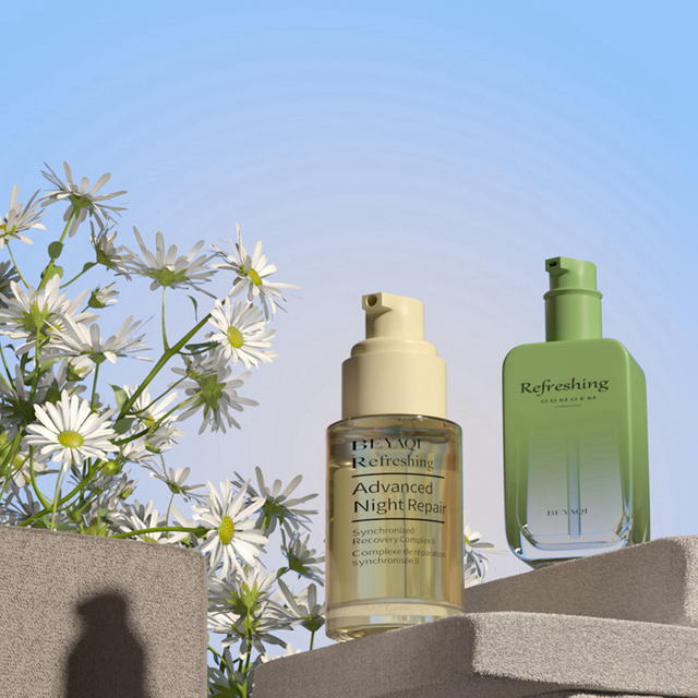 Round Square Private Skincare Packaging Liquid Foundation Glass Bottle,Manufacture Customized Skin Care Cosmetic Lotion Bottle