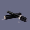 High Quality Slim Lip Balm Container Cosmetic Packaging Square White Black Thin Lipstick Tube 