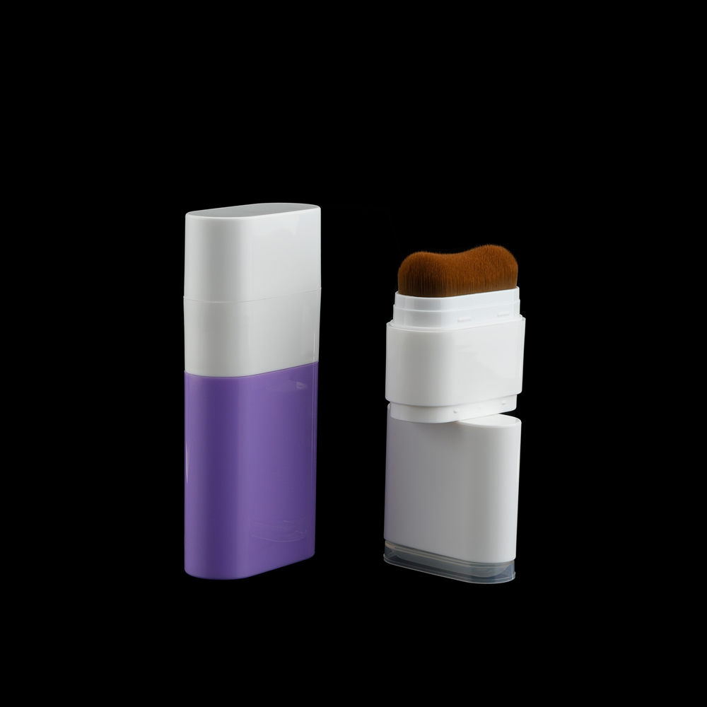 20gm Empty Twist-up Rotating Brush Stick Container Solid Fragrance Sunscreen Cream Blush Stick Long Lasting Deodorant Container