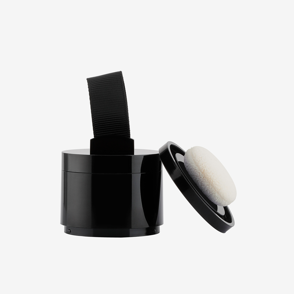 Wholesale 4g Cosmetic Plastic Blush Powder Puff Case Sponge Bottle Hairline Shadow Empty Loose Powder Container With Brush