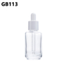 Factory Empty Glass Face Skincare Serum Dropper Bottles 30ml Essential Oil Dropper Bottle