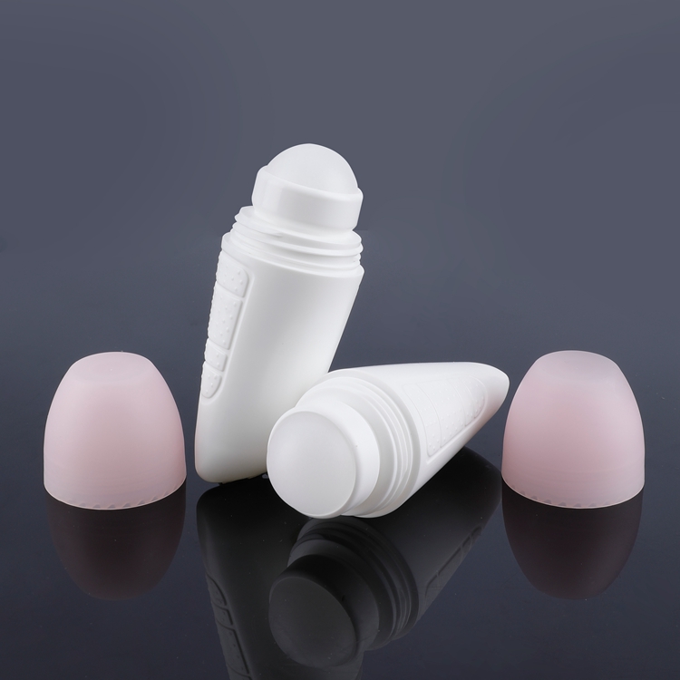 Special Design Multifunctional Novelty 75ml Empty Biodegradable Plastic Roller Ball Essential Oil Deodorant Roll on Bottle