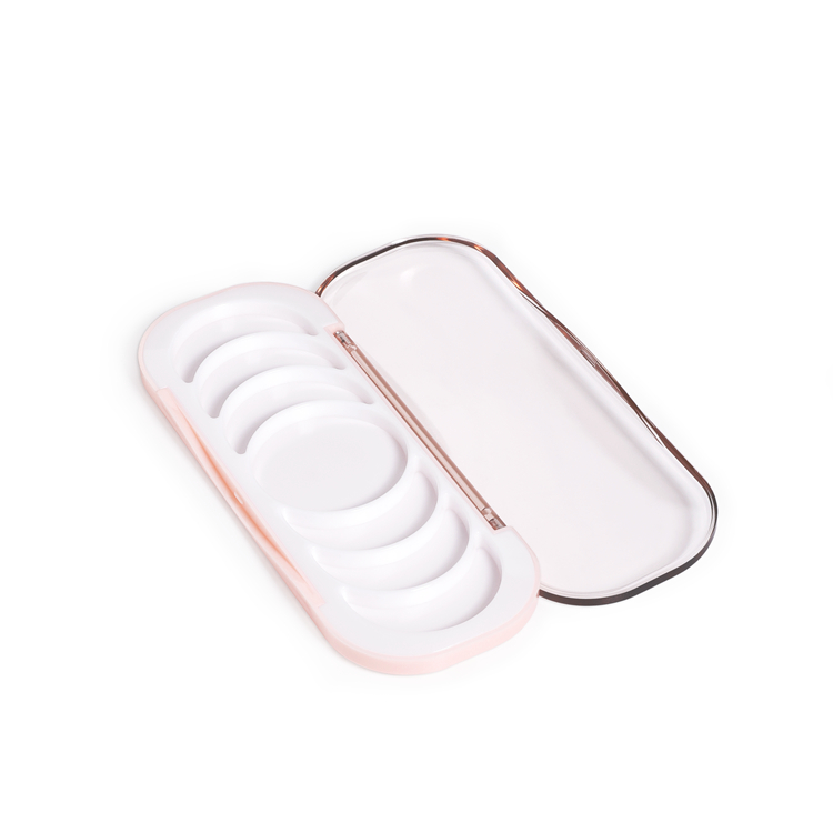 Empty Custom Eyeshadow Palette Private Label Oem Makeup Packaging 7 Colors Blush and Highlighter Palette