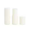 White Empty Round Blusher Stick Refillable ABS Plastic Lip Balm Tube Container Twist Up Deodorant Stick Tubes 15gram