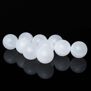 Multipurpose Hollow Balls for Roll on Bottle White Biodegradable Eco-friendly 15mm 17mm 20mm 25mm 25.2mm 35.56mm 37mm PP PE GPPS Plastic Hollow Balls Suppliers