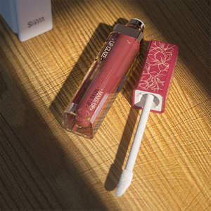 High Quality Custom Label Free Sample Empty Wholesale Fancy Square Acrylic Fashionable Colorful Lip Gloss Tubes
