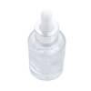 Custom Label And Color Free Sample Refillable Multipurpose Serum Essential Oil 30ml Small Capacity Empty Frosted Matter Clear Cosmetic Packaging Glass Bottle Dropper