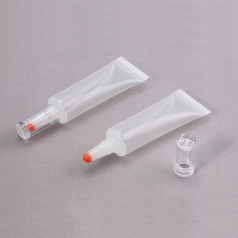 Custom Empty Cosmetic Plastic Tube Hand Cream Lotion Squeeze Softe Tube Packaging Tube With Pin-point