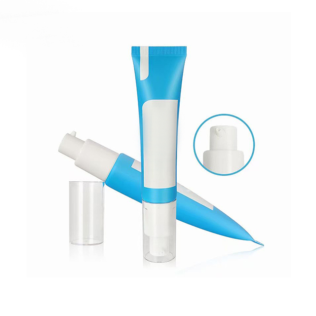 Factory Price Cosmetics Plastic Tube with Pump Airless Cream Pump Tube