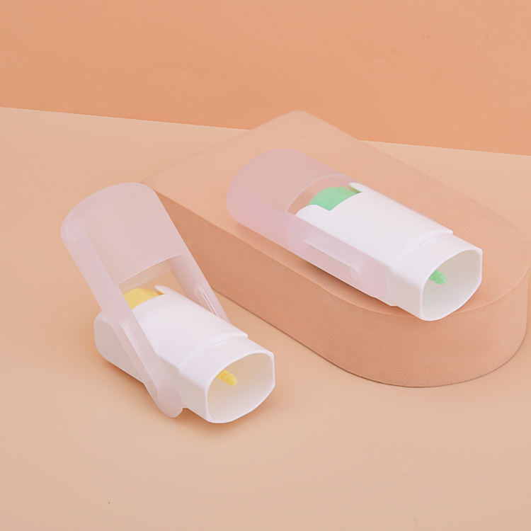 Wholesale Small Size Portable Custom 10g Rotating Fragrance Solid Plastic Stick Deodorant Stick Bottle Twist up Sunscreen Stick