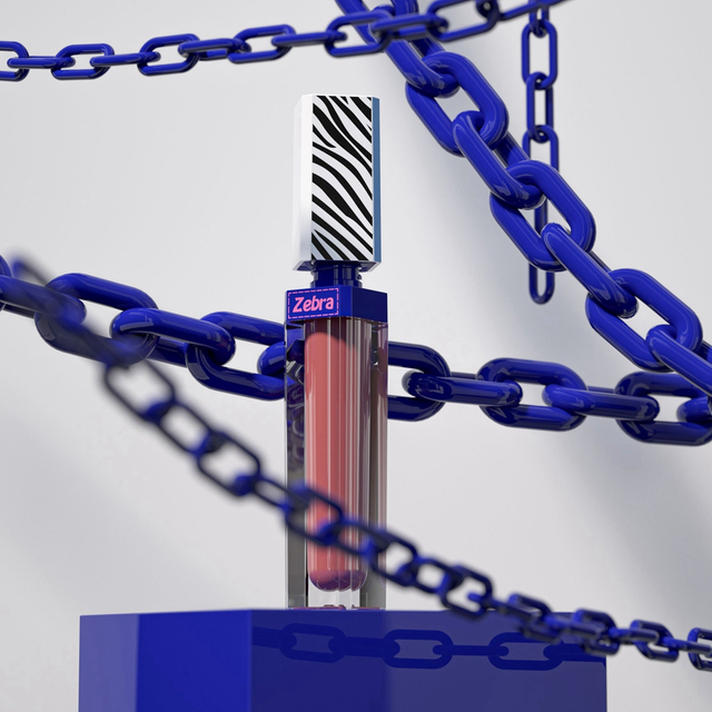 Wholesale Private Label 5.1ml Tube Body PETG Square Shape Transparency Lip Gloss Tubes Lip Glaze