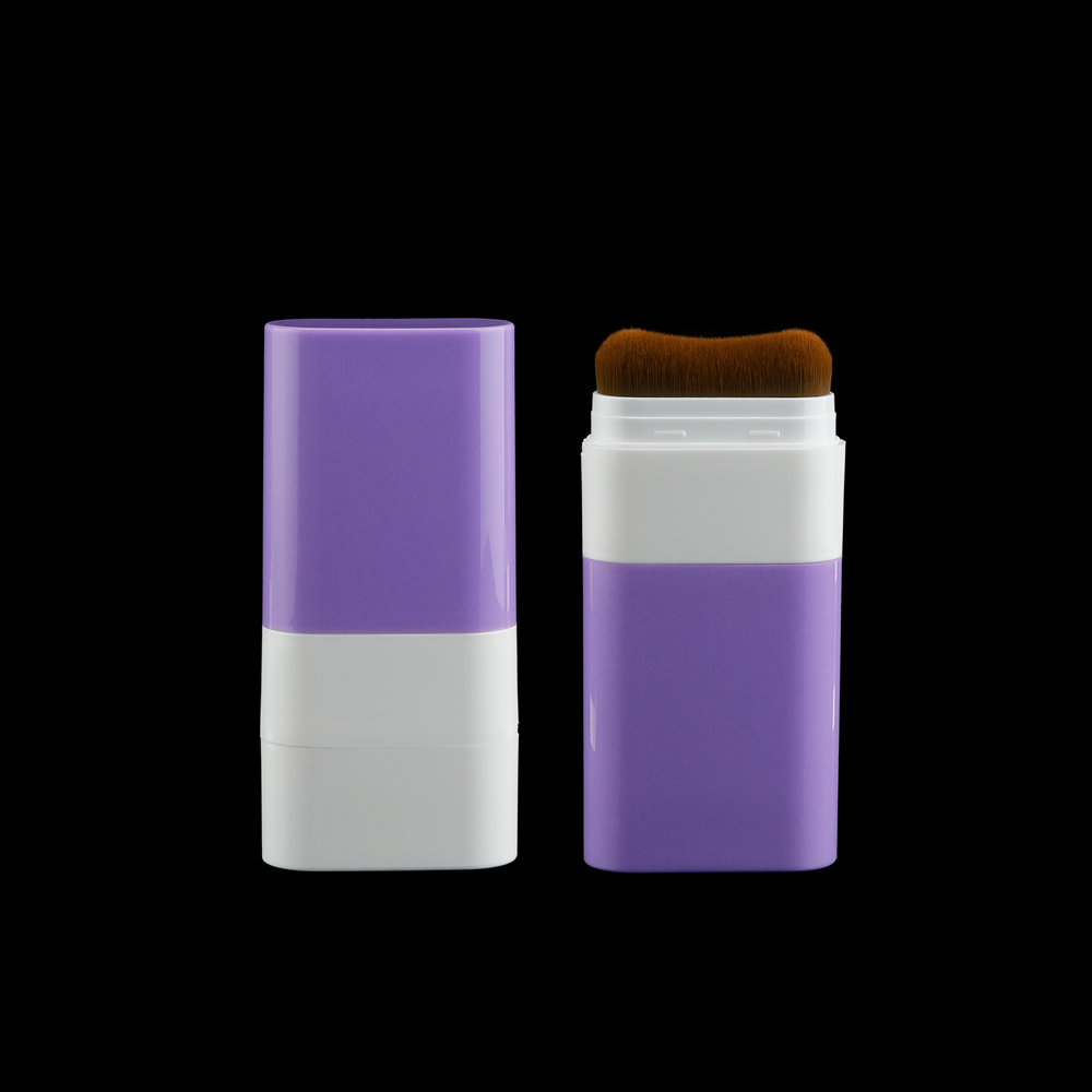 20gm Empty Twist-up Rotating Brush Stick Container Solid Fragrance Sunscreen Cream Blush Stick Long Lasting Deodorant Container