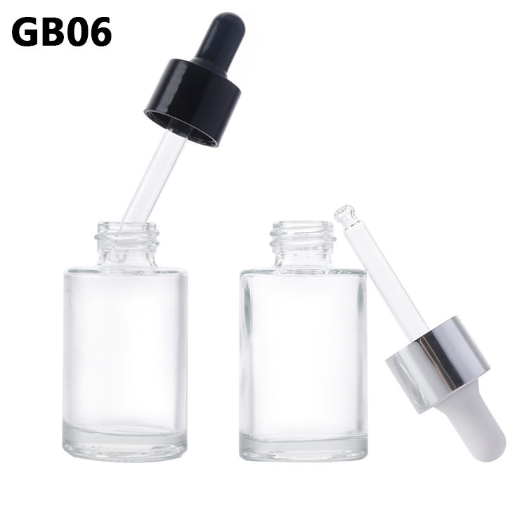 Essential Oil Packaging Bottles with Glass Dropper,transparent Custom Oil 30 Ml Glass Dropper Bottle 