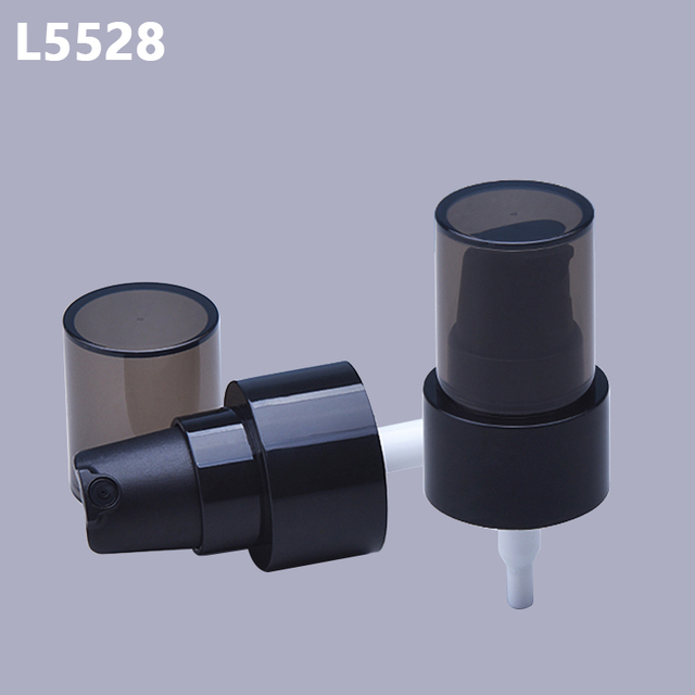 Cosmetic Packaging Black 24/410 Treatment Pump Cream Lotion Pump for Shampoo Bottle