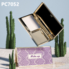 New Product Square Shape 10g ABS Cosmetic Packaging Plastic Eyeshadow Palette Case With Mirror