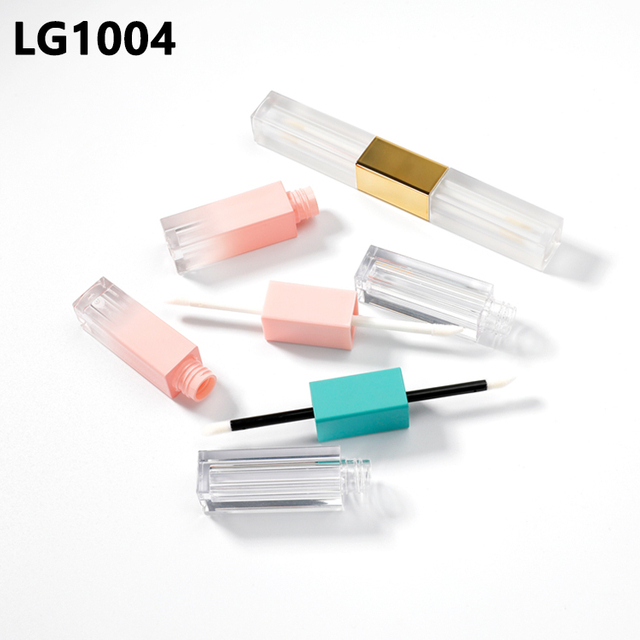 Factory Price Wholesale Double End 2*2ml Lip Gloss Containers Wholesale Lipgloss Tube