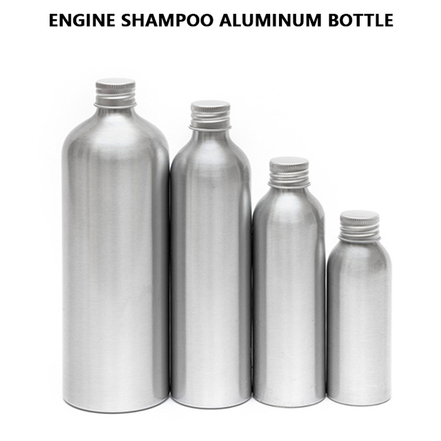 Engine Shampoo Aluminum Bottle 