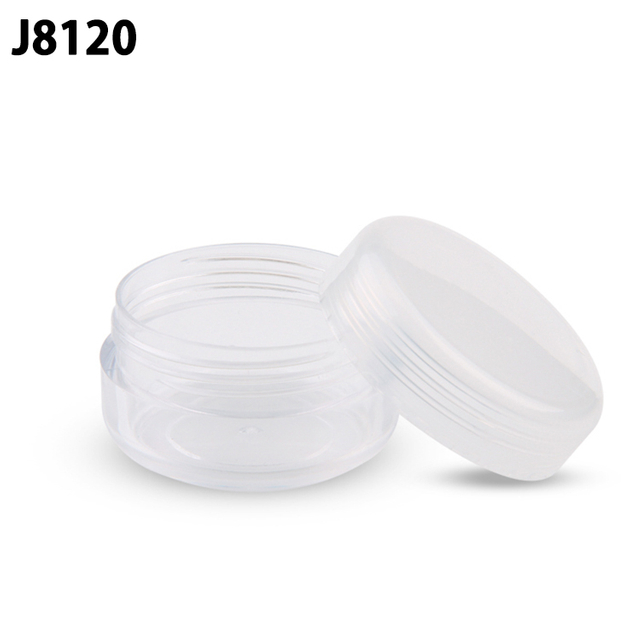 Custom Wholesale Factory Hot Sale Plastic Cute Eco Friendly PS Jar Cosmetic Packaging with Lids