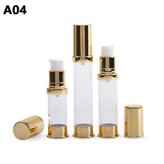 Fashion Airless 5ml 10ml 12ml PP Skin Care Cosmetic Airless Serum Pump Bottle
