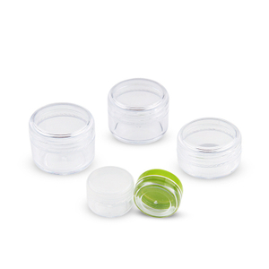 Customized Available Wholesale Factory Hot Sale Luxury Plastic Cute Eco Friendly Cosmetic Jars