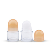 Good Price Free Sample Wholesale Cosmetic Clear Container 50ml Deodorant Glass Roll on Bottle