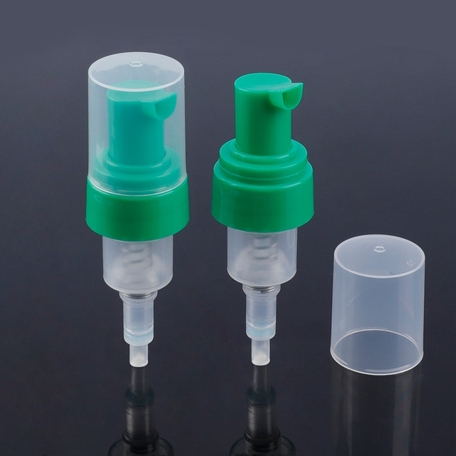 Private Label Eco-friendly Biodegradable Built-in Spring Refillable Used for Liquid Soap Custom Printing And Logo Multipurpose Palstic PP 0.3cc 28/410 32/410 Pump Foam Bottle with Clear Lid