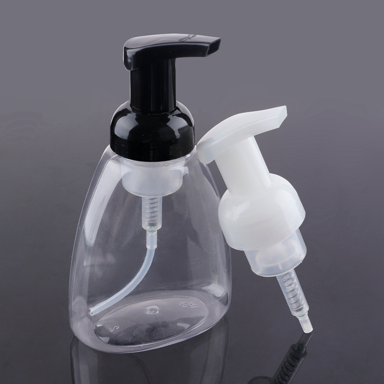 High Quality Wholesale Custom Color 40/400 Dosage 0.8cc/1.6cc Built-in Spring Transparency Foam Hand Wash Facial Clean Plastic Press Dispenser Soap Pump