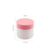 Face Hand Hair Skin Care 5g 15g 20g 30g 50g Pp Pink Blue Black White Cream Container 50ml Cosmetic Plastic Jar
