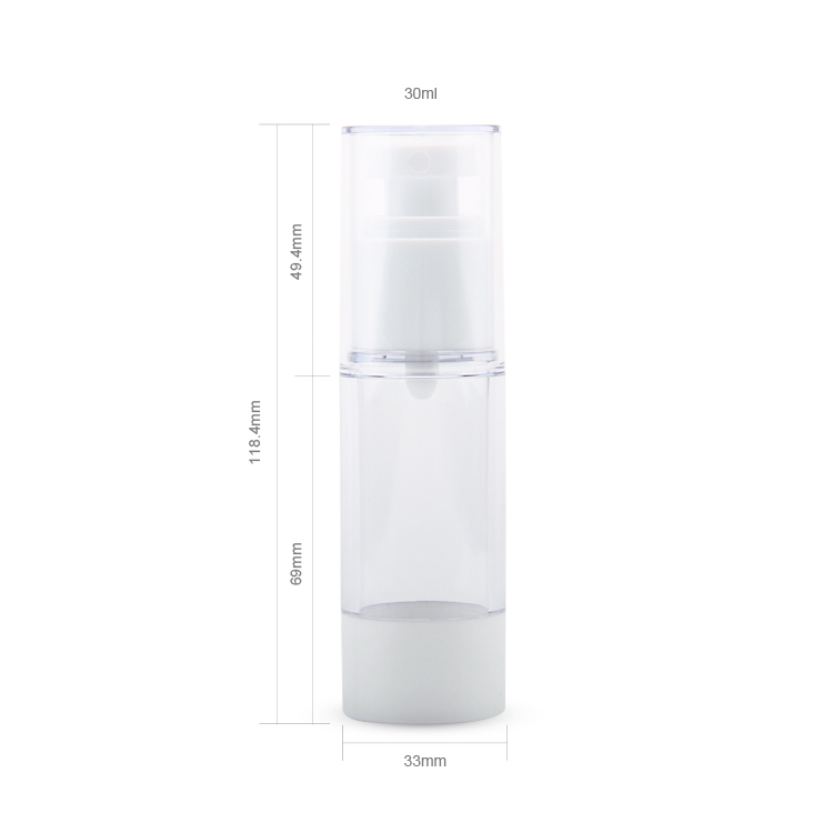 Wholesale Skincare Packaging AS PP PE 15/30/50/80/100Ml Cosmetic Luxury Yuyao Airless Bottles
